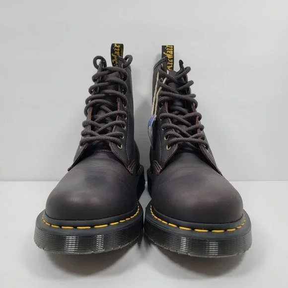Dr. Martens 1460 Men's Wintergrip Leather Boots Cocoa 24038 US Size 10 NWB - Picture 6 of 12
